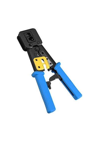 Technozi Yeni Nesil Konnektör Rj45 Rj11 Rj12 Cat5 Cat6 Kolay Lüx Sıkma Pensesi