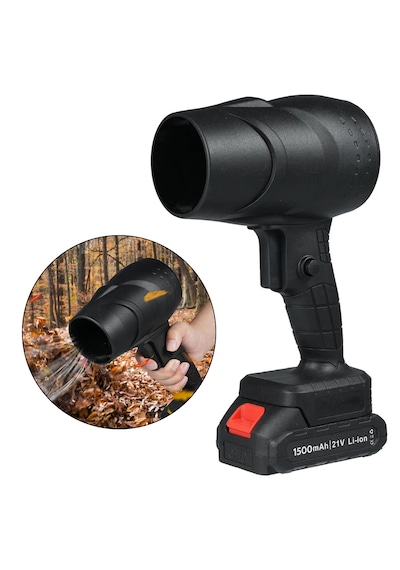 Powermaster 48v 4000mah Lityum Pilli Şarjlı Mini Jet Turbo Hava Üfleyici Fon Makinasi - 2 Kg İtiş Gücü