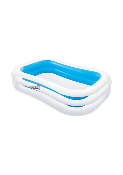 Intex 56483 Büyük Şişme Aile Havuzu Dış Bölme Şeffaf 262x175x56 c Çok Renkli