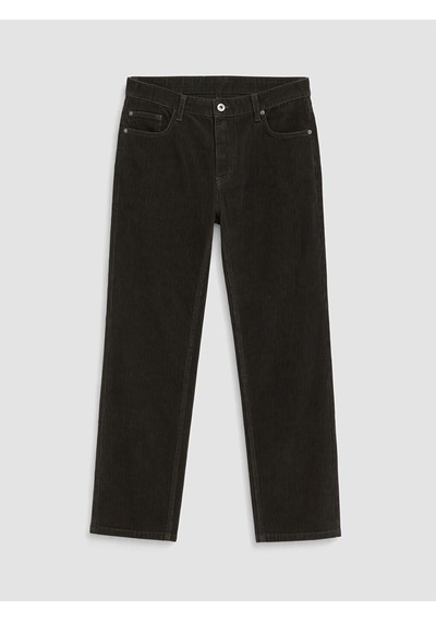 Lcwaıkıkı Classic Haki Regular Fit Kadife Erkek Chino Pantolon