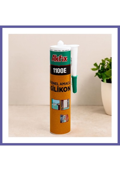Bezos Genel Amaçlı Beyaz Universal Silikon 280 G Nıda