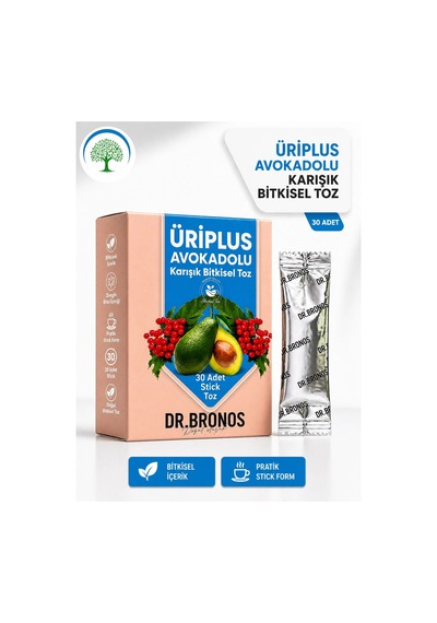 Çareburada Dr. Bronos Üriplus Isırgan Ve Çınar Yapraklı Karışık Bitkisel Toz 30 Stick