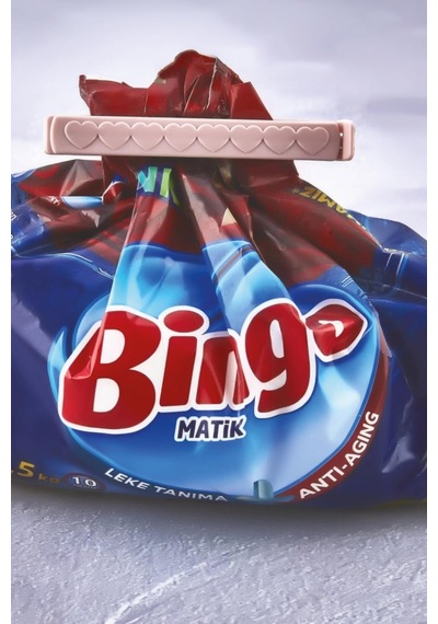 6'lı Poşet Kapatıcı Klips Ambalaj Ve Torba Kapatma Aparatı Pratik Poşet Klipsi Mandalı Plastik 50 X Diğer
