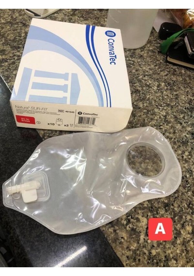 401545 Natura Ürostomi Torbası - Accuseal Kapanış 57mm 10 Adet
