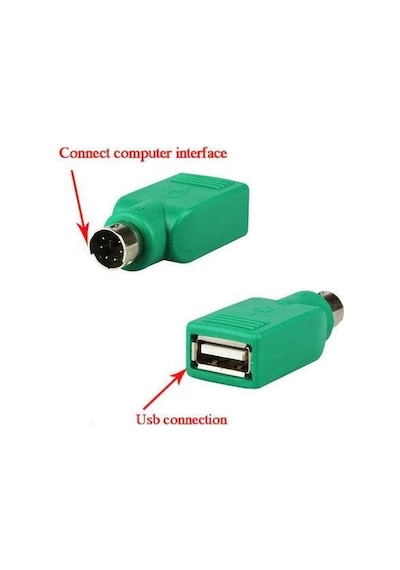 PS2 To USB Dönüştürücü PS2 Girişini USB'ye Çevirir