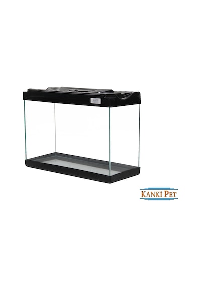 Kanki Pet KP5018 Renkli Kapak Akvaryum Siyah