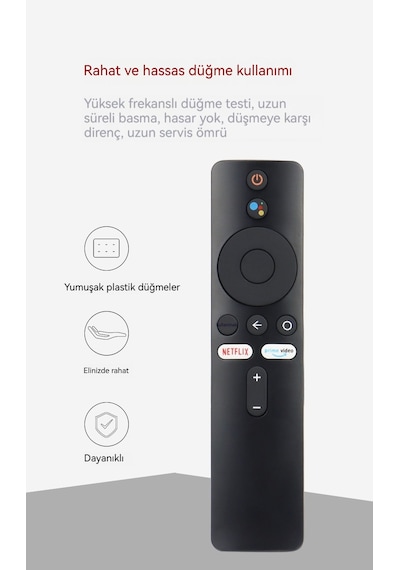 Mı Box S Set Üstü Kutu Xmrm-006 Xiaomi Tv Bluetooth Sesli Uzaktan Kumanda
