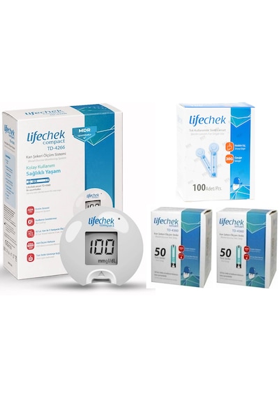 Life Chek Compact Ölçüm Cihazı Td-4266 + 100 Strip +100 Lanset