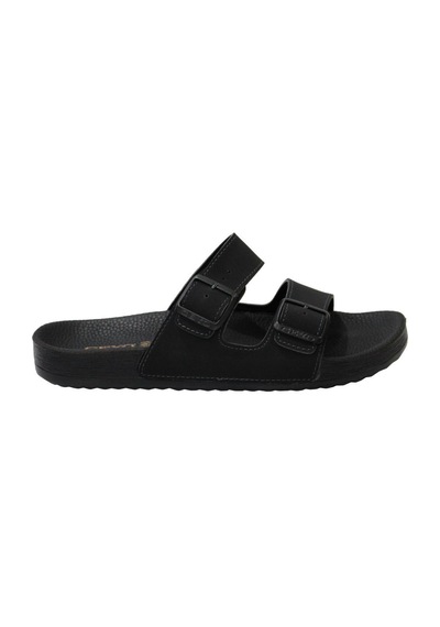 Ceyo Bahama-10 Siyah Ortapedik Erkek Terlik & Sandalet Siyah