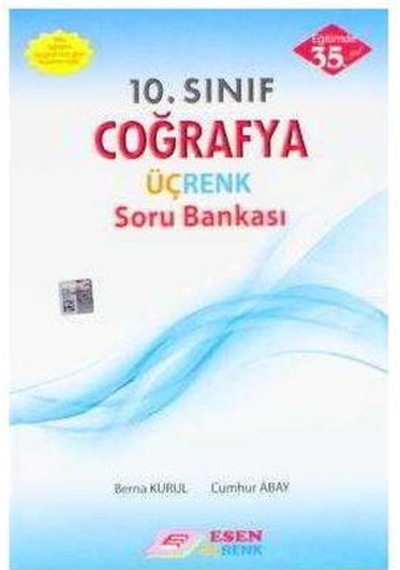 10.Sınıf Coğrafya Soru Bankası - Esen Üçrenk Yayınları