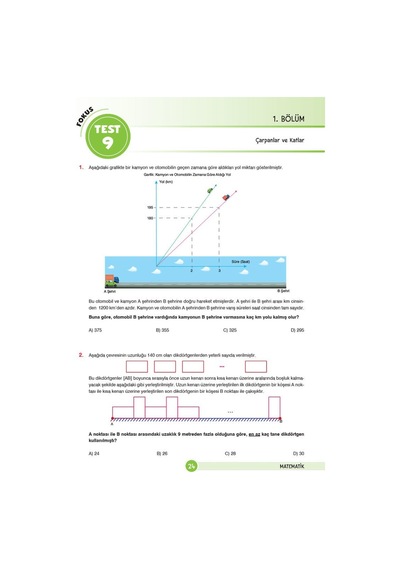 8. Sınıf LGS Matematik Nesil Soru Bankası N11.1124