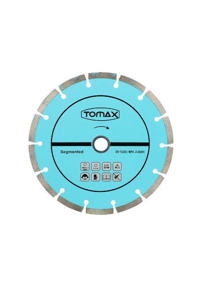 Tomax Segmentli Elmas B Kesici Disk - 230x2,4x22