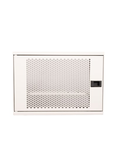 Alfafonet Ziglat 400 Serisi Wifi Box Duvar Tipi Modem Ve Wifi Kutusu 400x120x280 Mm Mat Beyaz Perfore Metal Kapak Montajlı