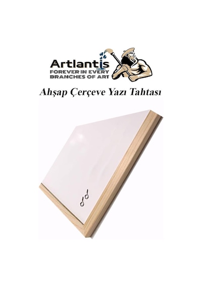 Duvara Monte Beyaz Yazı Tahtası 60x90 Cm 1 Adet Yazı Tahta Kalemi Ve Silgisi Laminant Yazı Tahtası Beyaz