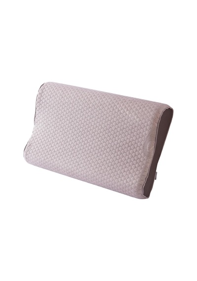 Visco Queen Spacer Thermoswitch Boyun Destekli Ortopedik Visco Yastık 55x35 Cm Çok Renkli
