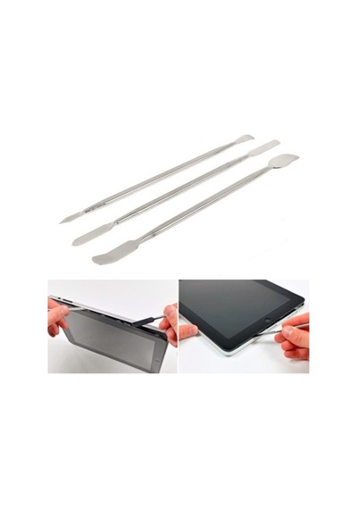 Cep Telefonu Tablet Açma Tamir Onarım 3'lü Metal Set,,/,