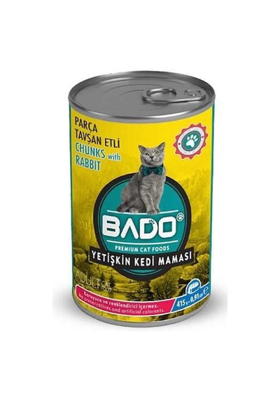 Konserve Yaş Kedi Maması Ciğerli 400gr 1 Adet