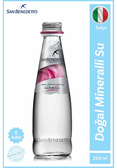 Doğal Mineralli Su 250 Ml X 6