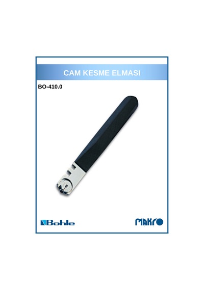Plastik Saplı Hard Metal Cam Elması