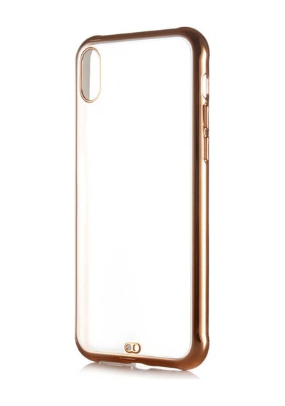 Apple Uyumlu iPhone XS Max 6.5 Kılıf Zore Voit Altın Renk Tasarımlı Kılı