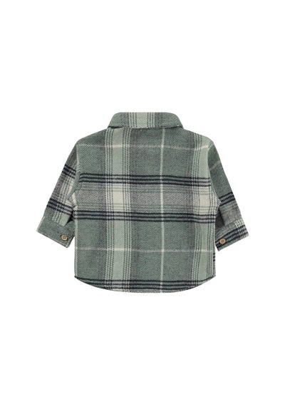 Civil Baby Oduncu 6-18 Ay Gömlek - Yeşil