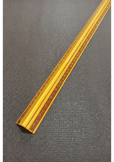 Decogold Yeni 4 100 Cm Köşe Profili Çıtası Kahve Eksitme