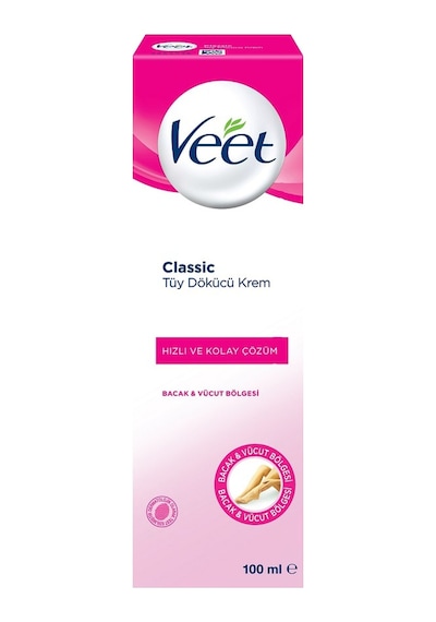 4 Adet Veet Klasik Tüy Dökücü Krem 100 Ml