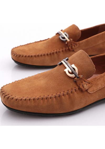 Dgn 19461-ss Erkek Casual Ayakkabı Kiremit Süet