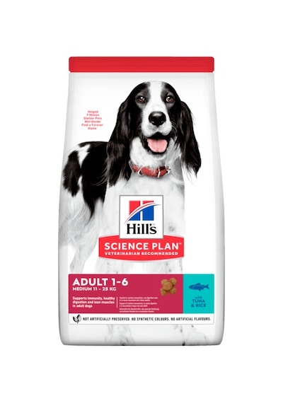 Hill's Medium Ton Balıklı ve Pirinçli Orta Irk Yetişkin Köpek Maması 2500 G