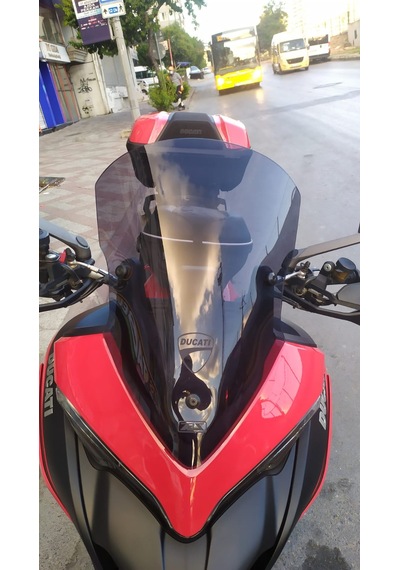 2015-18 Ducati Multistrada 1200 Ön Cam 51Cm 4Mm Koyu Füme Zeus