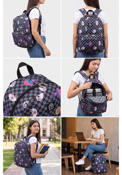 Novabag Laptop Bölmeli 3 Gözlü Ergonomik Okul Ve Günlük Sırt Çantası Ortaokul Lise Üniversite Ge... Açık Gri - Siyah Novabag Laptop Bölmeli 3 Gözlü Ergonomik Okul Ve Günlük Sırt Çantası Ortaokul Lise Üniversite Ge... Açık Gri - Siyah
