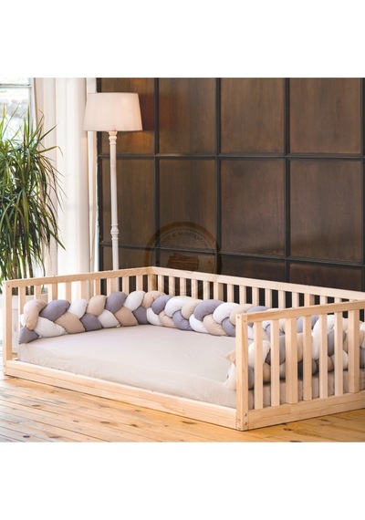 Wood And Montessori Montessori Doğal Ahşap Karyola Kanepe Model MKM20231-00005 Wood And Montessori Montessori Doğal Ahşap Karyola Kanepe Model MKM20231-00005