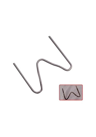 Schulzz 100 Adet 0.8mm M Harfi Zımba Teli Kaynak Tamir Makinesi Için