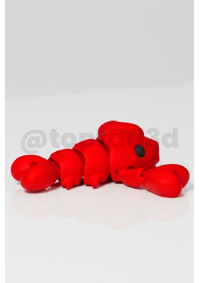 Istakoz Anahtarlık Hareketli, Hediyelik, 3d Oyuncaklı Anahtarlık