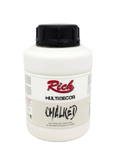 Rich Multidecor Chalked Akrilik Boya - 1750Cc - Paris Gri - N:457