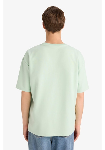 Defacto Oversize Geniş Kalıp Ütü Gerektirmeyen Bisiklet Yaka Kısa Kollu Basic Düz Ağır Kumaş Tişört X3926az25spgn1180 Yeşil Defacto Oversize Geniş Kalıp Ütü Gerektirmeyen Bisiklet Yaka Kısa Kollu Basic Düz Ağır Kumaş Tişört X3926az25spgn1180 Yeşil