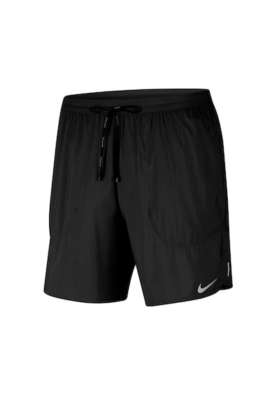 Nike Flex Stride 18cm Approx. Brief Running Erkek Şort Siyah