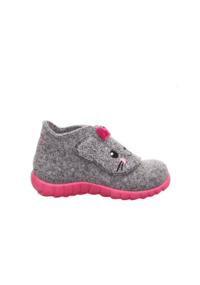 Superfit 8-00295 Çocuk Keçe Panduf Gri