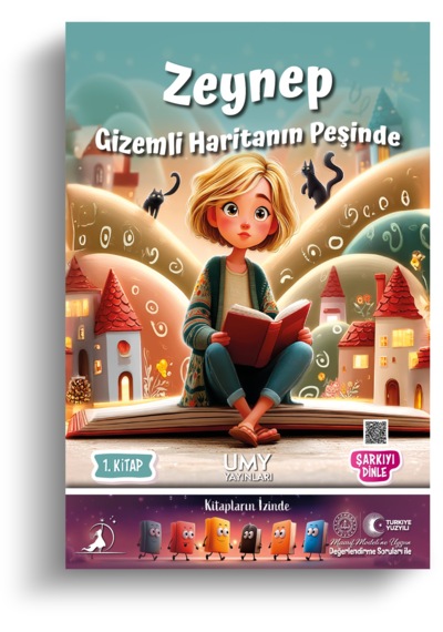 Umy Yayınları Zeynep Gizemli Haritanın Peşinde - Çocuklar İçin Merak Ve Problem Çözme Becerisi Geliştiren Hikâye Kitabı