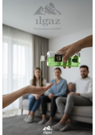 Ilgaz Zeytin Çiçeği Kolonyası 4'lü Set 80 Derece 400 Ml Elegance Series