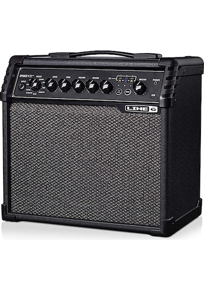 Line 6 Spider V 20 Mkıı 1x8" 20-watt Modeling Combo Amfi Siyah