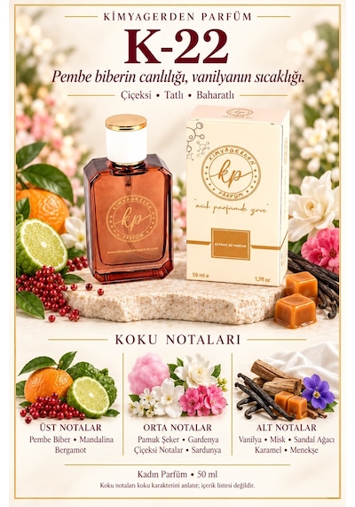 KP K-22 Kadın Parfüm EDP 50 ML