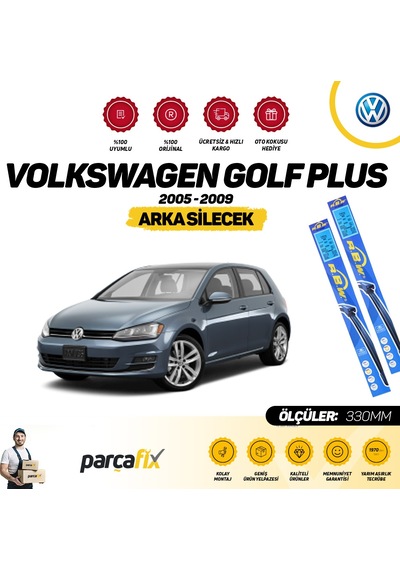 Volkswagen Golf Plus Rbw Arka Silecek 2005-2009