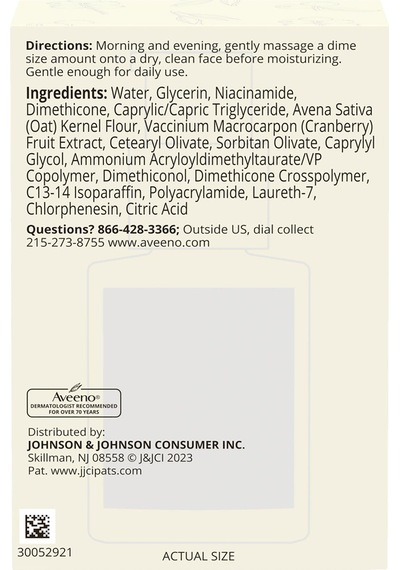 Aveeno Calm + Restore Age Renewal Serum 29 ML