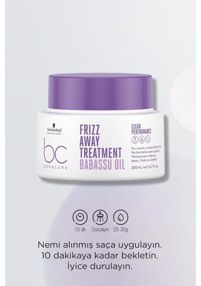 Schwarzkopf Bc Clean Elektriklenme Karşıtı Kür 200 ML