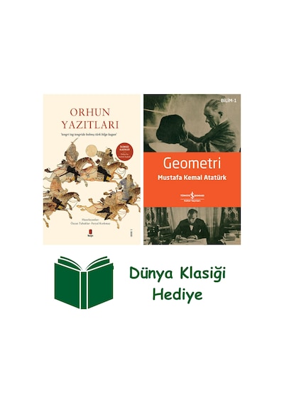 Orhun Yazıtları + Geometri + Dünya Klasiği Hediye