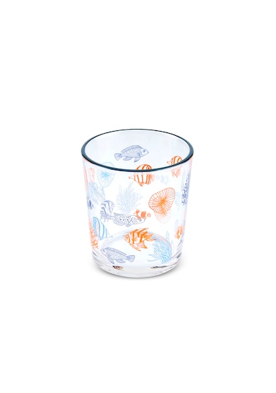Karaca Marine 3'lü Su Bardağı 260 Ml, Mavi