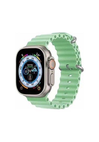 Apple Uyumlu  Watch  44mm Zore Krd-75 Silikon Kordon