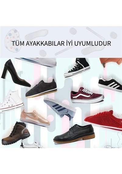 Medigel Jel Kaydırmaz Ayak Yastığı, Ön Taban Destekleyici Ayakkabı Pedi Kay