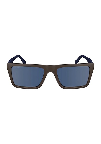 Lacoste L6009s 210 56 Erkek Kare Mat Kahverengi Kemik Güneş Gözlüğü